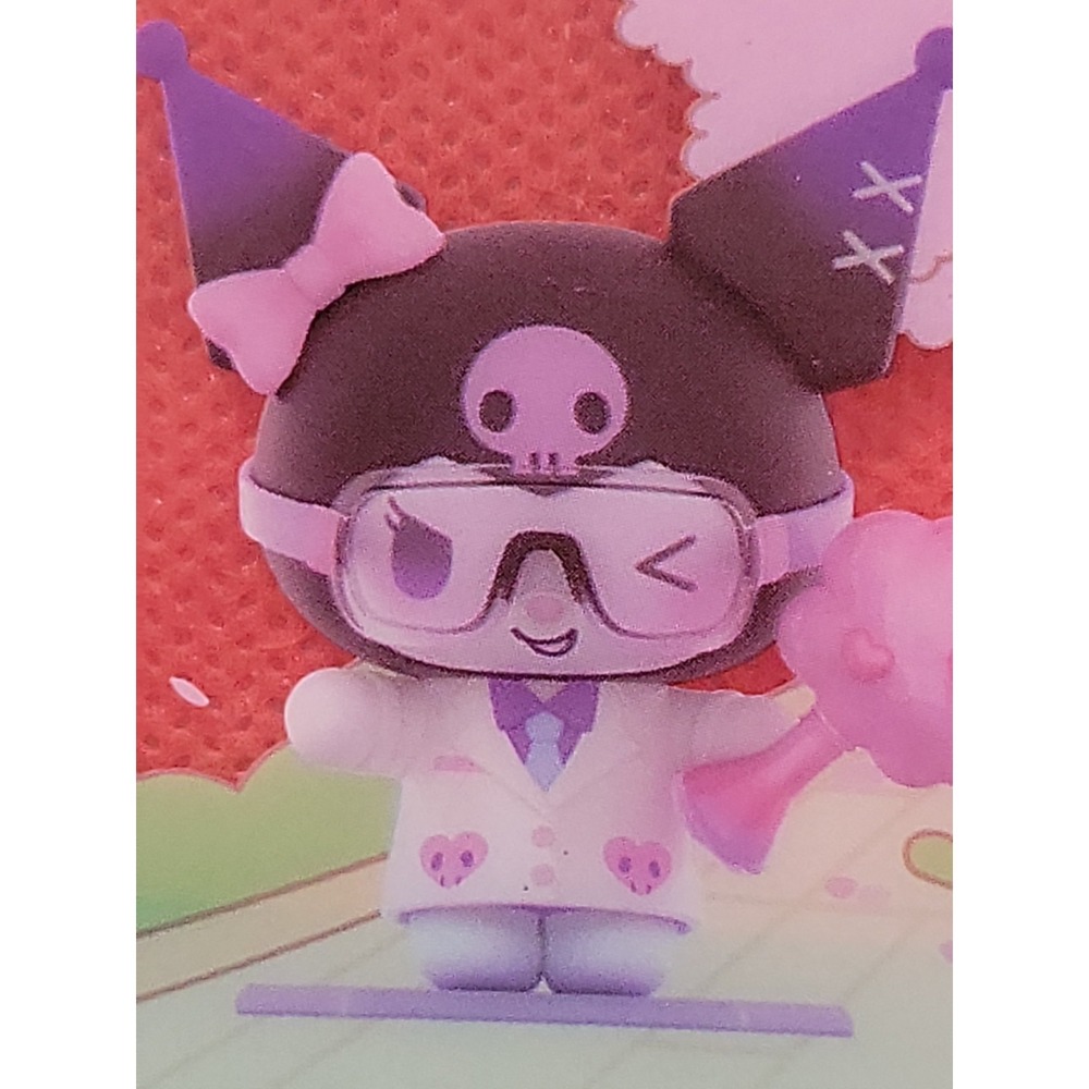 TOP TOY Sanrio Kuromi School Diary Series Lab Class Box Figure Club Activities.